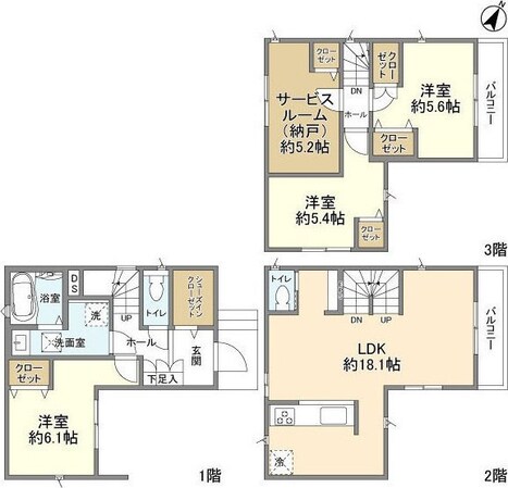 Ｋｏｌｅｔ今羽の物件間取画像